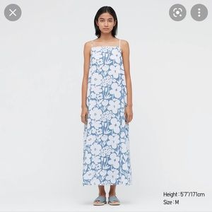 Uniqlo X Merrimeko Denim Camisole Dress